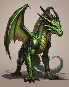 Dragon, Green
