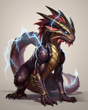 Salamander, Lightning