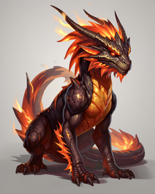 Fire Lizard