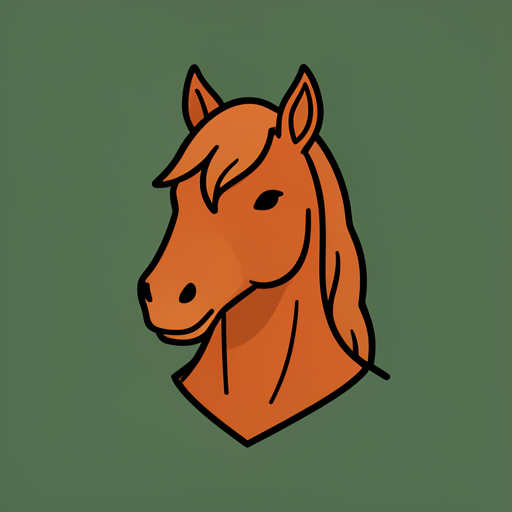 Horse, Medium Warhorse token